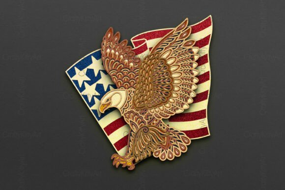 3d Eagle SVG, 4th of July Patriotic SVG: A Practical Guide to Crafting Success