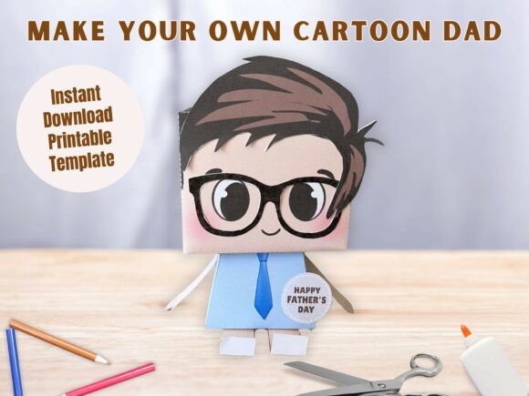 Build Your Own 3D Paper Toy Fathers Day: A Creative Way to Celebrate