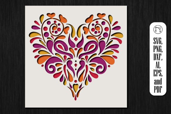 Creating Depth and Emotion: A Guide to the 3D Heart Shadow Box SVG Cut File