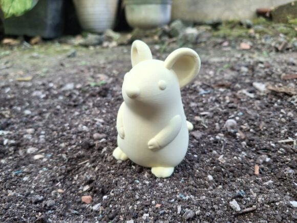 Cute Mouse 3D Print Model