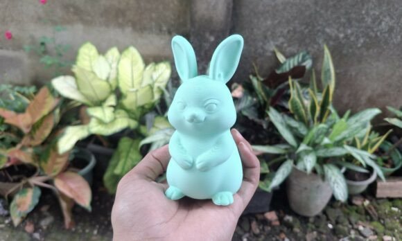 Evaluating the Bunny 3D Printable STL Model for Home Decor and Beginner Projects