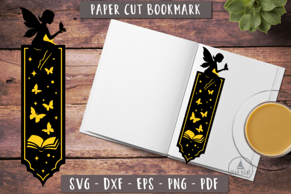 Fairy Tale Bookmarks SVG 3d Fantasy
